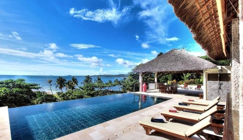 Villa de lujo, 4 habitaciones, piscina privada, vistas al mar