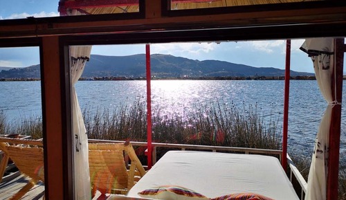 Habitación triple panorámica, baño privado, vistas al lago