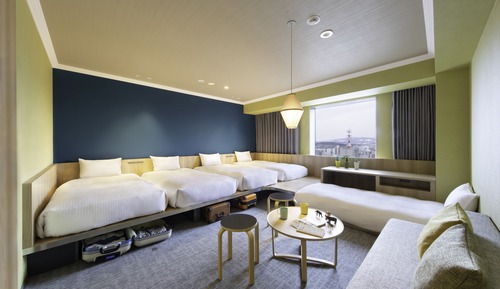 Habitación familiar, 5 habitaciones, no fumadores, vistas a la ciudad
