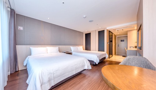 Habitación Deluxe con 2 camas individuales, vistas al mar