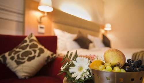 Habitación doble superior, 1 cama de matrimonio grande, accesible para personas con discapacidad