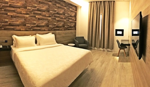 Habitación superior, 1 cama de matrimonio grande
