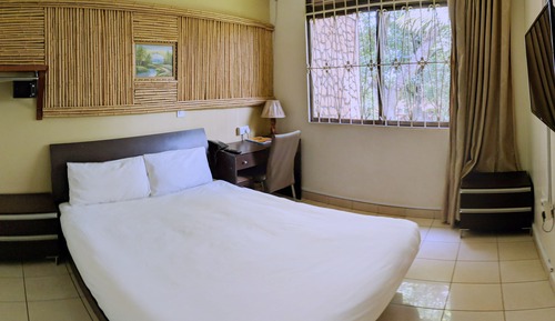 Habitación individual superior, 1 cama doble, vistas al jardín
