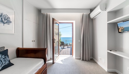 Habitación familiar, balcón, vistas al mar
