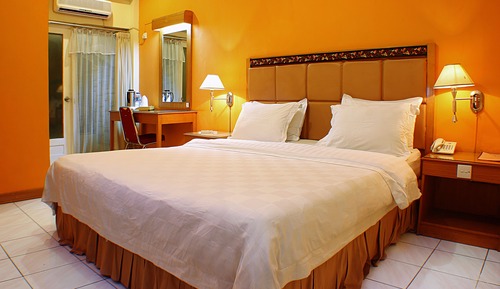Habitación estándar doble, balcón