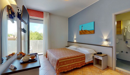 Habitación triple familiar, 2 habitaciones, balcón