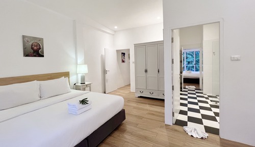 Casa Deluxe, 2 habitaciones, vistas al jardín
