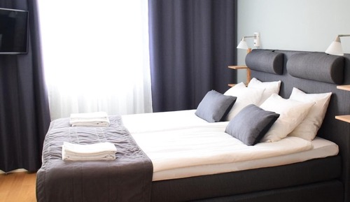 Habitación doble, baño privado