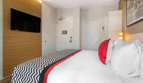 Habitación, 1 cama de matrimonio grande, accesible para personas con discapacidad, no fumadores