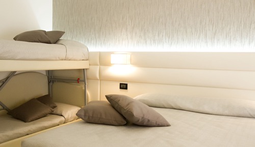 Habitación cuádruple, balcón
