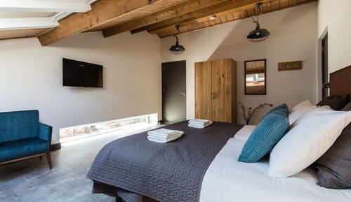 Habitación con 1 cama doble o 2 individuales (De Buizerd)
