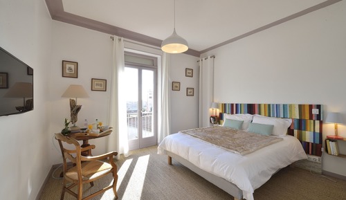 Habitación doble, balcón