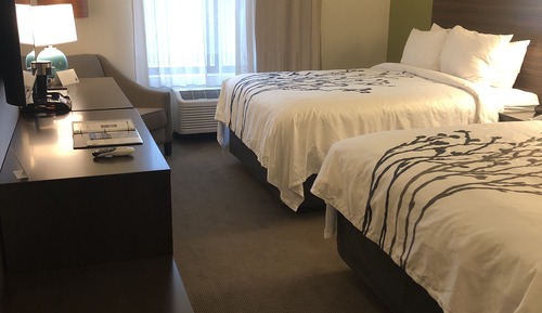 Habitación, 2 camas de matrimonio, accesible para personas con discapacidad, no fumadores
