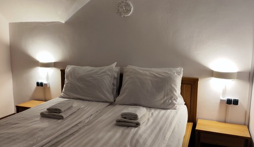 Habitación con 1 cama doble o 2 individuales