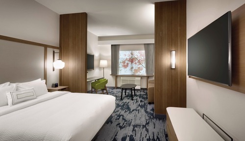Suite, 1 cama de matrimonio grande con sofá cama
