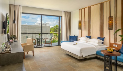 Suite, vistas a la piscina (Residence)