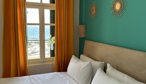 Habitación triple Confort, vistas al mar