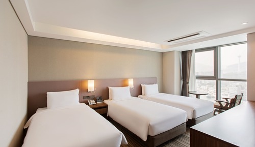 Habitación triple estándar, bañera (3 Twin Beds)