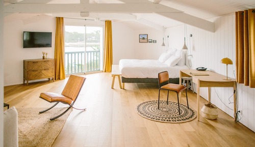 Habitación panorámica, terraza, vistas al lago