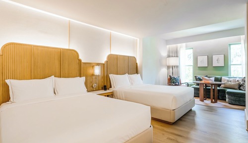 Habitación estándar, 2 camas de matrimonio (Parkside)