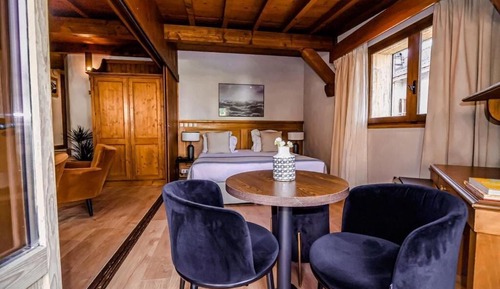 Suite, terraza, vistas a la montaña