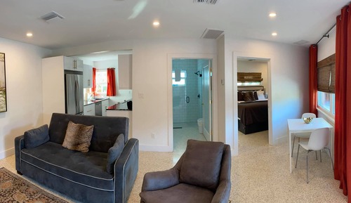 Suite básica, 1 cama de matrimonio grande con sofá cama