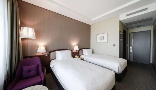 Habitación estándar, 2 camas individuales (3 paxs to be booked until 3PM)