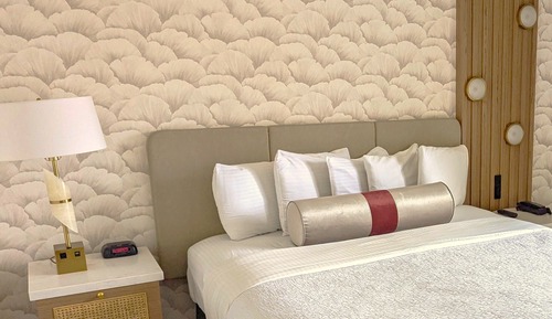 Habitación estándar, 1 cama de matrimonio grande, no fumadores, vistas al mar
