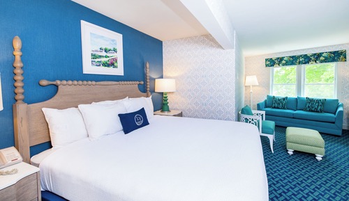 Estudio, 1 cama de matrimonio grande con sofá cama
