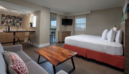 Deluxe Room, 1 King Bed with Sofa bed