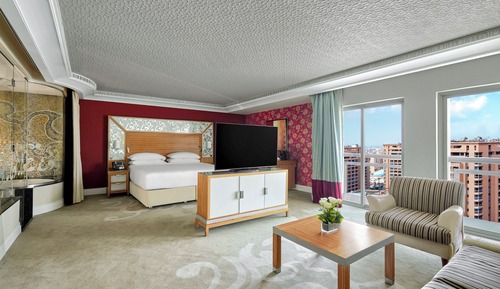 Suite Club, 1 cama de matrimonio grande, accesible para personas con discapacidad
