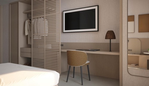 Habitación Deluxe doble, vistas al mar (Panoramic2 Adults)