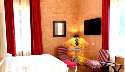 Suite junior, vistas al jardín (granaio)