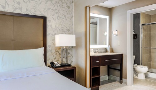 Estudio, 1 cama de matrimonio grande, no fumadores (Mobility & Hearing, Bathtub)