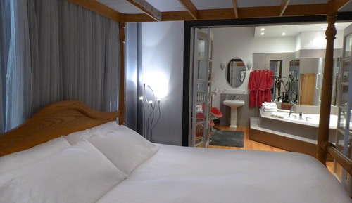 Suite romántica, bañera de hidromasaje