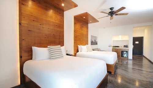 Habitación superior, 2 camas de matrimonio