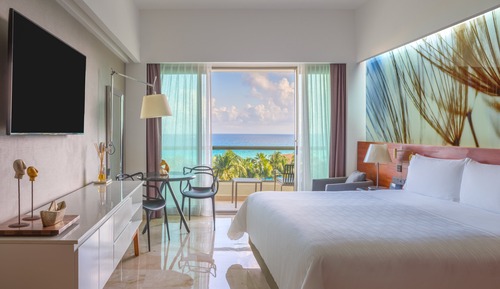 Habitación Premium, 1 cama de matrimonio grande, no fumadores, frente al mar