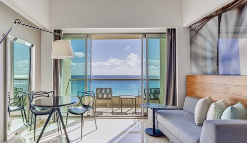 Habitación Premium, 1 cama de matrimonio grande, no fumadores, frente al mar (Aqua Club)