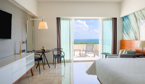 Habitación Premium, 1 cama de matrimonio grande, terraza, frente al mar
