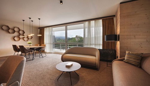 Suite Premium, balcón, vistas al lago