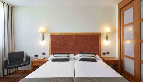 Habitación estándar con 1 cama doble o 2 individuales