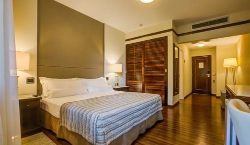 Habitación doble superior, vistas al jardín