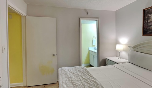 Apartamento, 1 cama de matrimonio con sofá cama, balcón, vistas al mar (#204 East - No Pets Allowed)