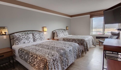 Habitación Premium, 2 camas de matrimonio, vistas a la montaña