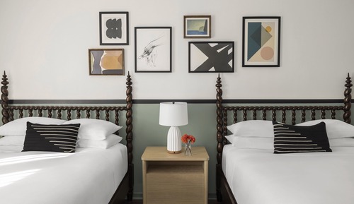 Habitación Premium, 2 camas dobles, balcón (Juliet Balcony)