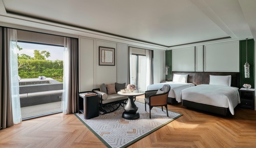 Premium Room, 2 Twin Beds, Terrace Access, Outdoor Hot Tub, Club Benefits Access