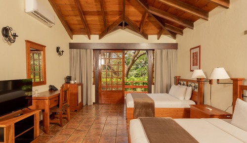 Villa, 2 camas dobles, terraza, vistas al jardín
