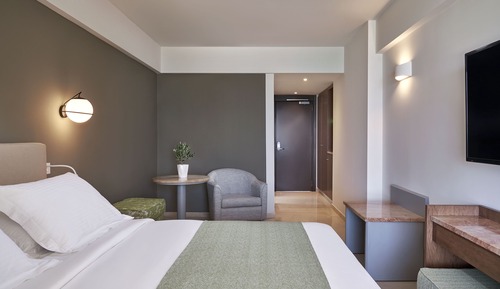 Habitación doble superior, vistas al jardín