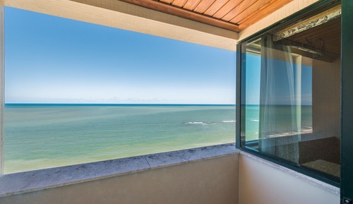 Habitación Deluxe con 2 camas individuales, 2 camas individuales, vistas al mar