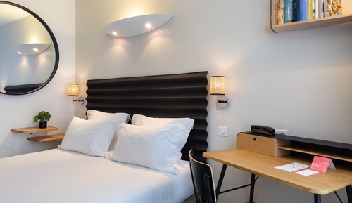 Habitación con 1 cama doble o 2 individuales